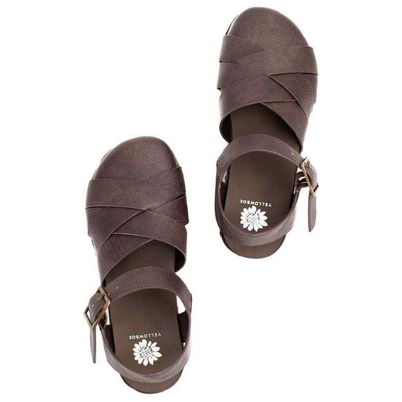 YELLOWBOX Rethel brown studded Clogs SIZE‎ 9.5 - Picture 1 of 10